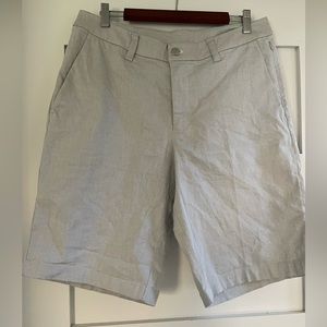 Grey lululemon shorts